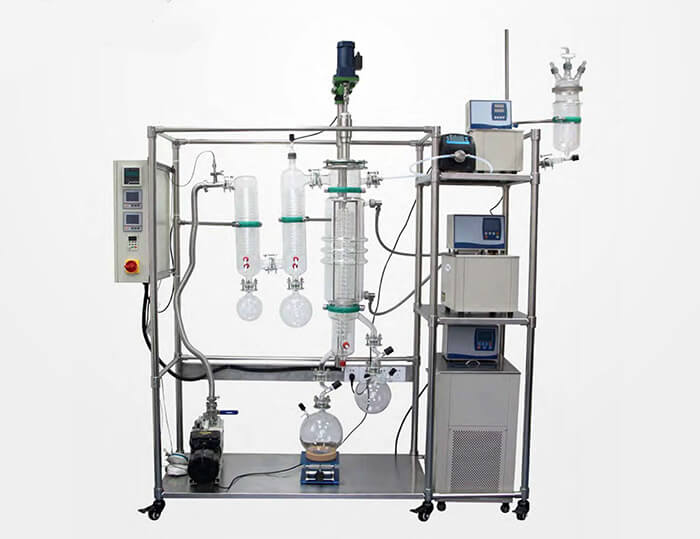 short path molecular distillation