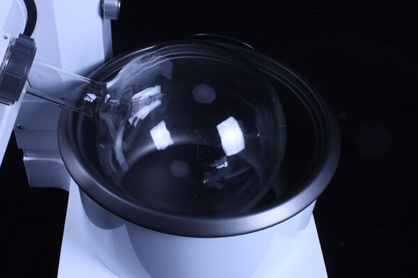 The main components of the rotary evaporator