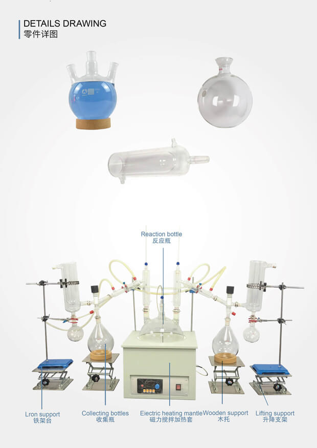 Short Path Distillation Parts