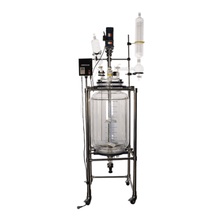 100L Double-Layer Glass Reactor
