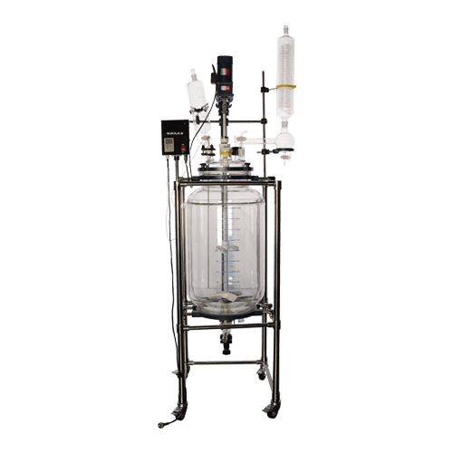 100L Double-Layer Glass Reactor