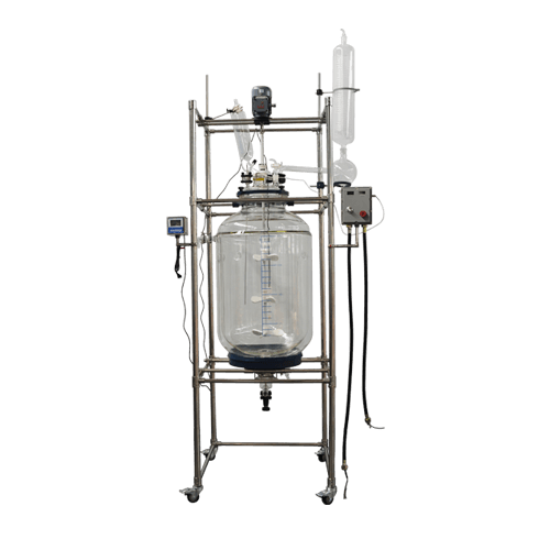 200L Double-Layer Glass Reactor