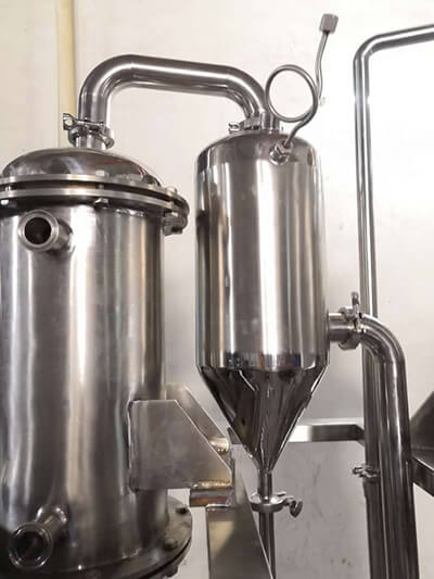 Falling film evaporator characteristics