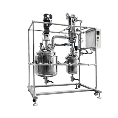 Stainless steel decarboxylation reactor