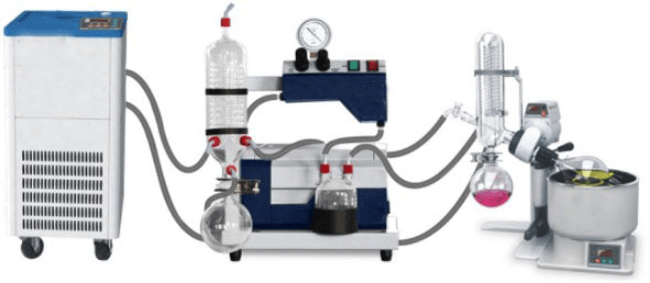 solvent recovery vacuum system
