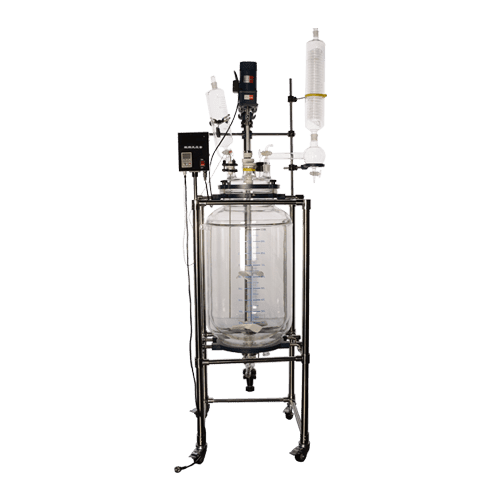 100L Double-Layer Glass Reactor